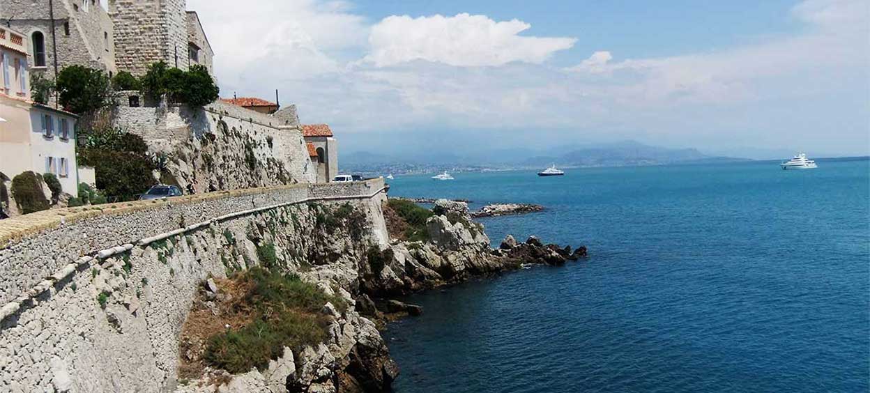 Vue d'Antibes